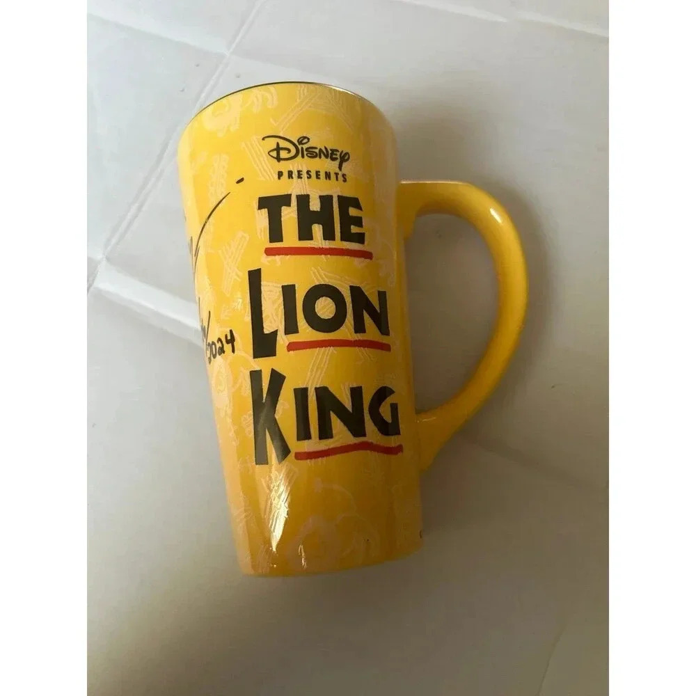 Disney Presents The Lion King Broadway Musical 6” Tall Coffee Mug